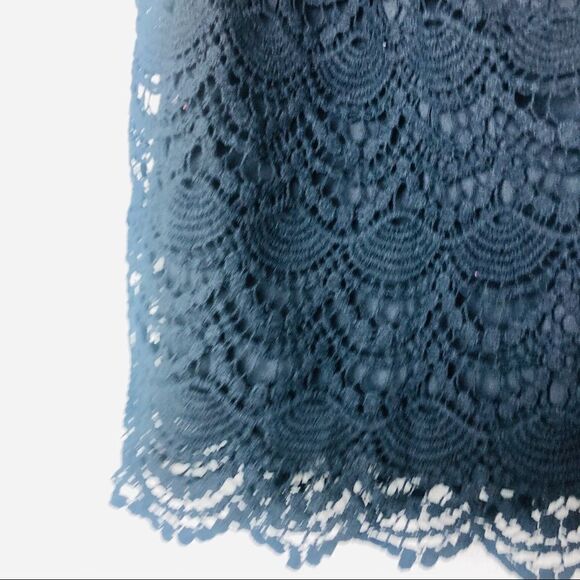 EUC Charlotte Russe Black Lace Mini Skirt Small - Picture 4 of 4